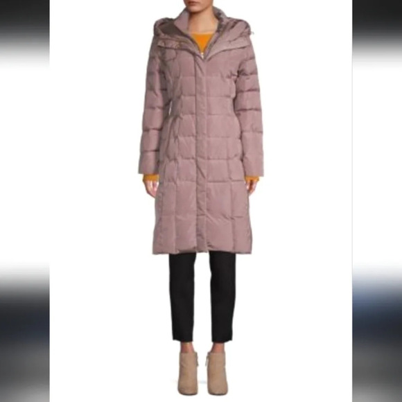 Cole Haan Jackets & Blazers - Cole Haan Quilted Vested Puffer Coat Mauve Pink